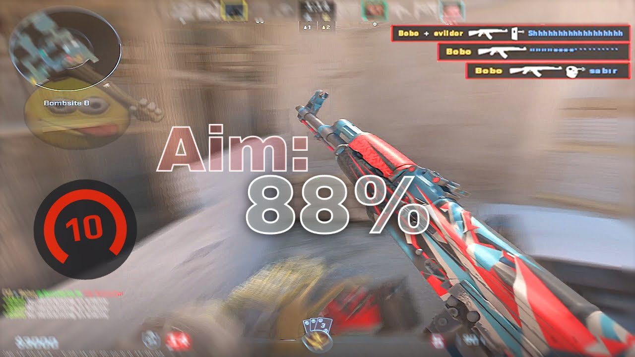 ADHD Player with 88% Aim Rating