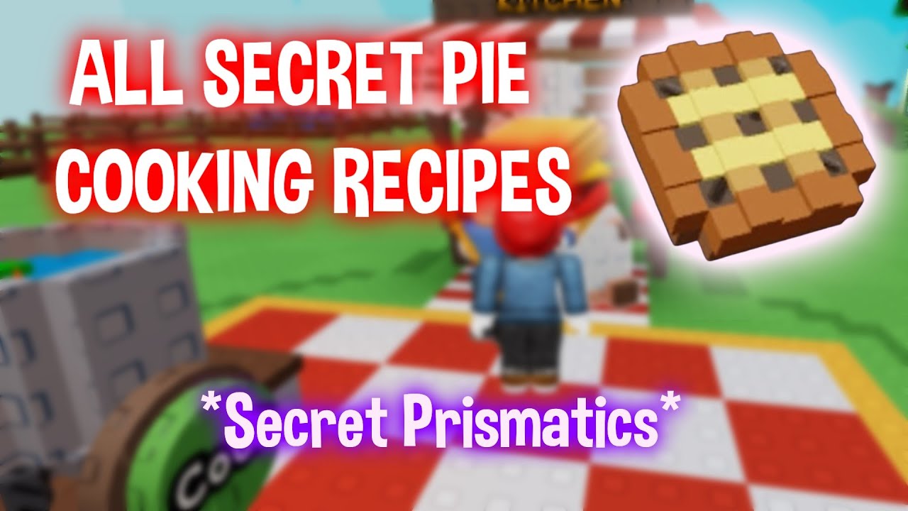 HOW TO COOK PRISMATIC PIE IN GROW A GARDEN *All Secret Recipes and ...