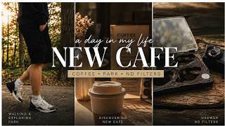 A day in the life vlog  | Discovering a New Café, Testing Neewer ND Filters & Nature Walk