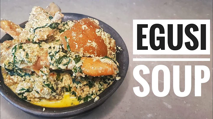 How to cook egusi soup (without oil)