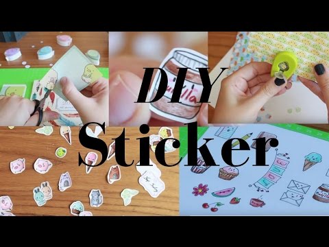 DIY Sticker - 5 Ideen zum Sticker selber machen