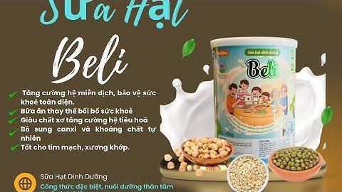 Bệnh tiểu đường có uống Sữa Hạt Beli được không ?