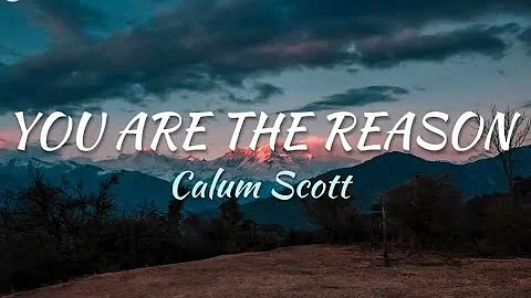 You Are The Reason - Calum Scott ( Lyrics  )