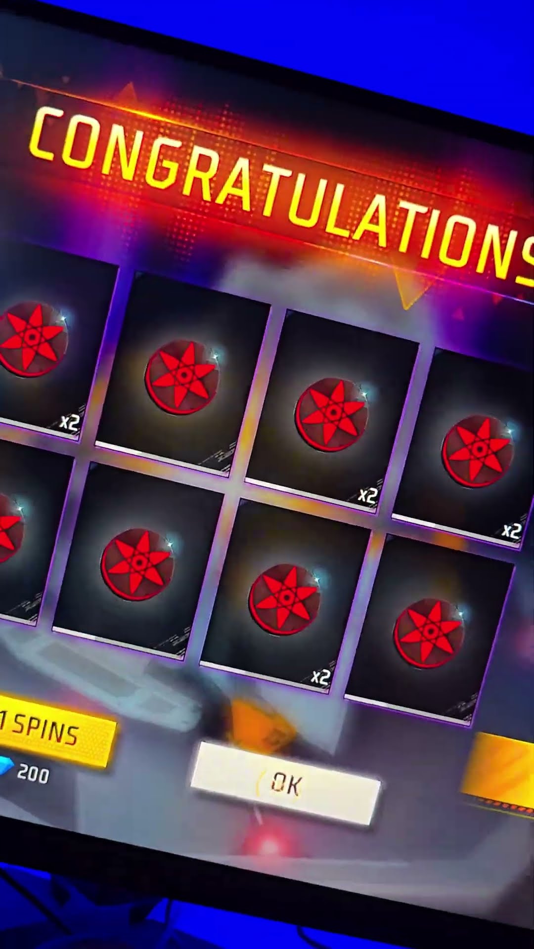 Chiku bhai ne kakashi and sasuke ka bundle nikal k mere diamond udaye - Garena free fire max #shorts