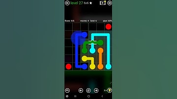 How To Solve Flow Free Bridges Classic Pack 2 Level 27 6x6 Board Walk Through Solution Walkthrough