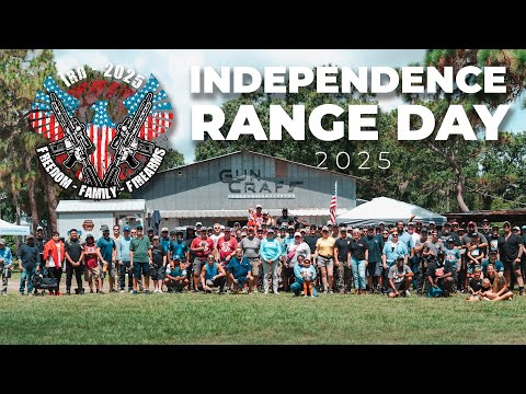 EPIC Independence Range Day 2025! Shooting, Giveaways, Freedom!