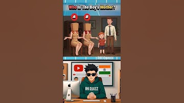 Guess करों लड़के की असली मां कौन है?🤔#shorts #quiz #iqtest #riddles