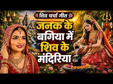 जनक के बगिया में शिव के मंदिरिया Shiv Charcha bhajan| Shiv Charcha geet Shiv vivah geet