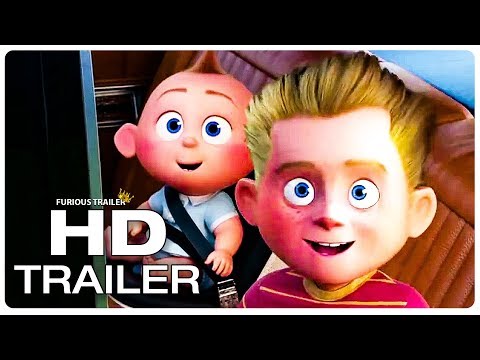 INCREDIBLES 2 Trailer 1 - 3 (2018)