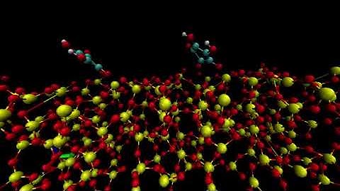 CA on SiO2 surface with applied electric field