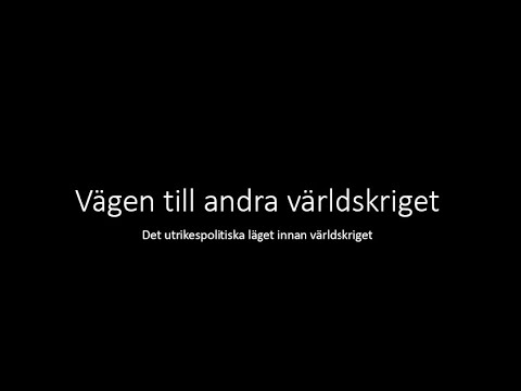 Video: Dagens Miljöproblem är En Följd Av Andra Världskriget - Alternativ Vy