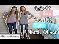 SISTERS BUY OUTFITS FOR EACH OTHER! SHOPPING CHALLENGE 2017 / AllAroundAudrey