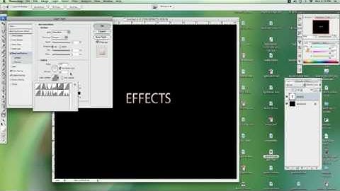 Photoshop Tutorial : Text Effects for Photoshop Elements
