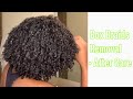 How To Take Down Box-braids | Remove Build-Up | +Rehydrate Hair