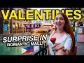 First FILIPINO VALENTINES DAY! Surprised Her in Most Romantic Philippines Mall!
