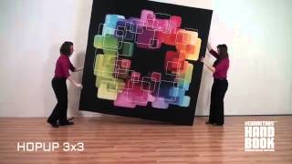 Nimlok Louisiana - How To Set up a Hopup 3x3 Tension Fabric Display