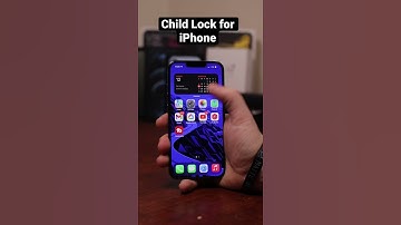Child lock for iPhone #iphonesettings #iphone