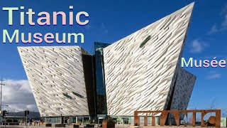 INSIDE TITANIC MUSEUM IN BELFAST - NORTHERN IRELAND