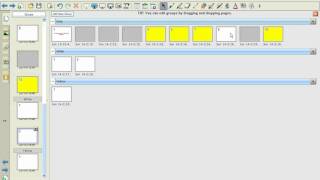 Grouping Pages in Notebook