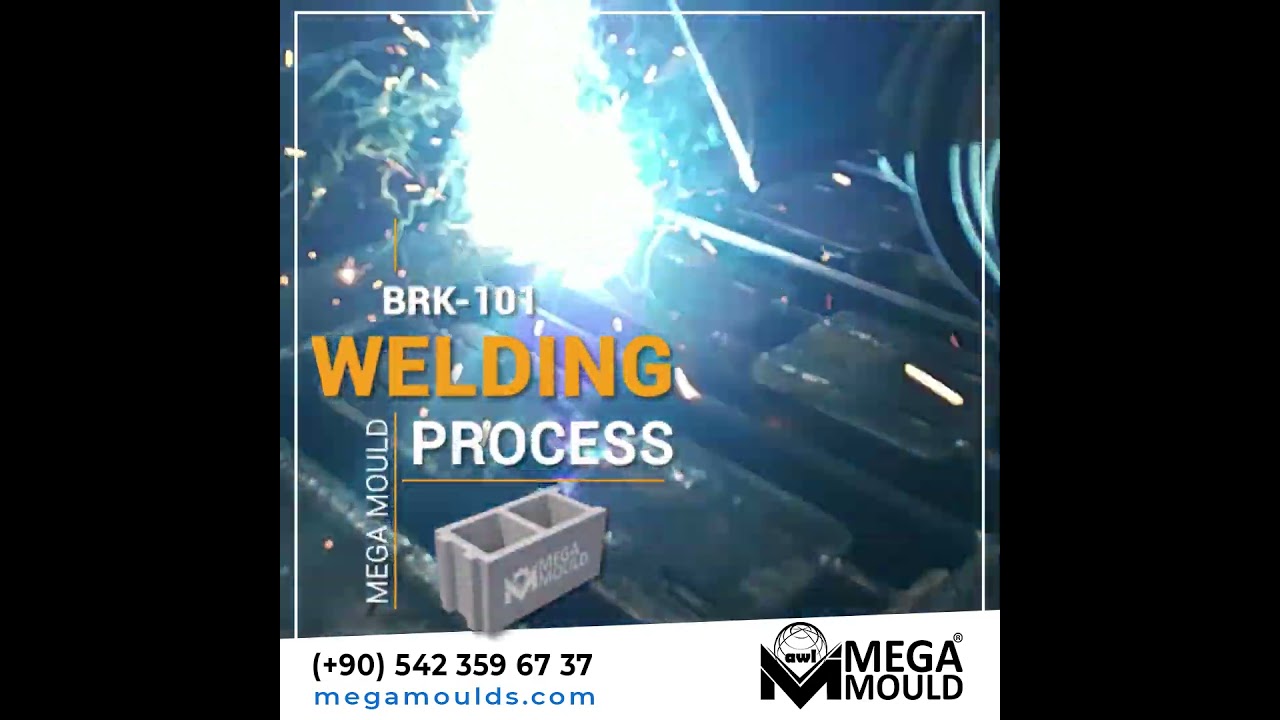 Our welding process is about to be completed BRK-101 