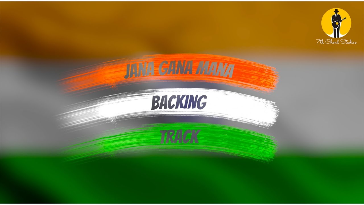Jana Gana Mana - National Anthem(India) Backing Track with Guitar Tabs | Easy Tabs