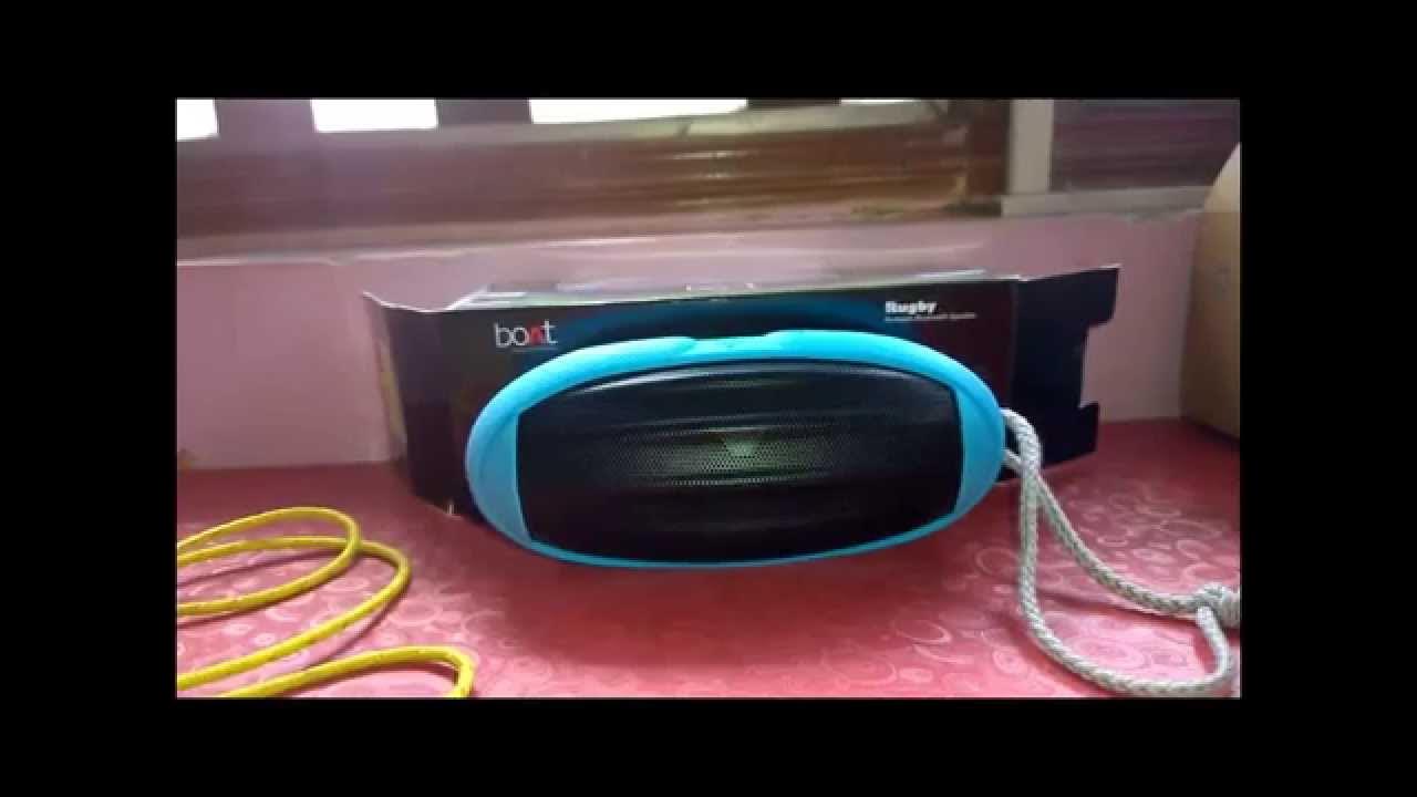 boat rugby bluetooth speaker full Review db test and audio test