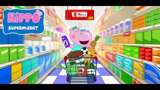 HIPPO in the supermarket - JOGO divertido compras no supermercado screenshot 1