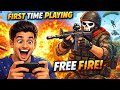 First Time Playing Free Fire 🔥 Epic Noob Gameplay