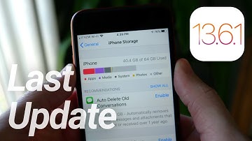 iOS 13.6.1 Released! System Storage & 