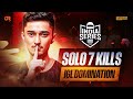 BGIS GRIND 17 FINISHES DESTRUCTION | JELLY THE ASSAULTER | SOLO 7 FINISHES |