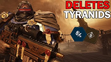 ROF Stalker Bolt Rifle + Targeted Shot DELETES Tyranids | True Solo Absolute Build | Space Marine 2