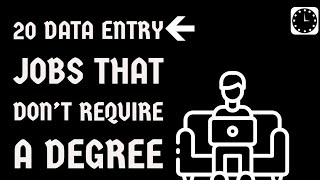 20 Data Entry Jobs That Don't Require A Degree