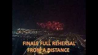 Birds Nest Fireworks Footage Beijing Olympics 2008