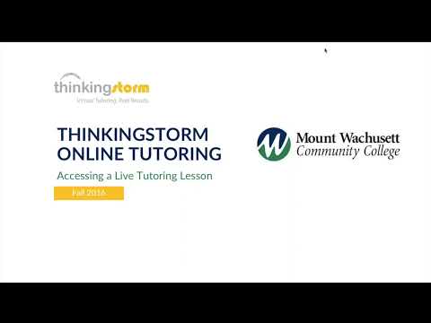 MWCC Online Tutoring Video Tutorial