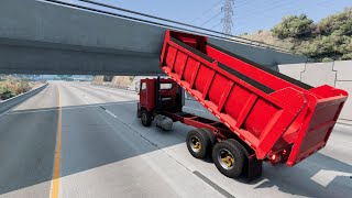 Trucks vs Bridges - BeamNG.Drive