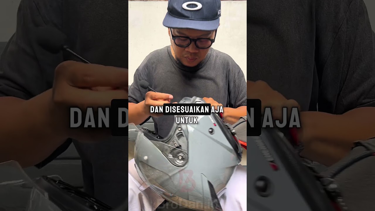 TUTORIAL PASANG INTERCOM BLAISE V2 DI HELM INK TERRA 2, PERSIAPAN TOURING YORU 