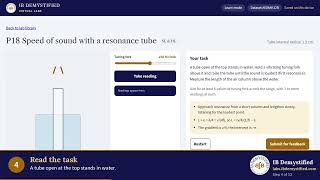 How to use the Speed of Sound with a resonance tube lab 