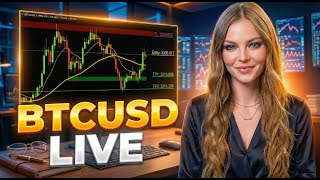 👸 LIVE Trading BTCUSD (Bitcoin ) – Real-Time Strategy! | Bitcoin Live trading