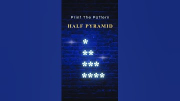 Half Pyramid |Java pattern Programs| Java Programming| @FunWithCode-FWC #java #javatutorial #coding