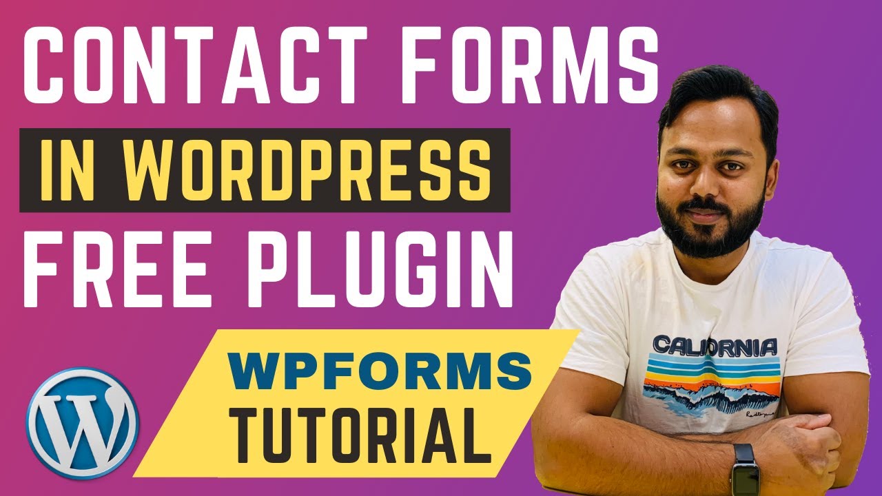 How to Create a Contact Form in WordPress for Free - WordPress Contact Form Tutorial, WPForms