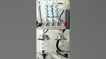 Snake spring compression testing machine #testingequipment #quality #durability #testing #mattress