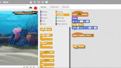 EDUC 422 Instructional Video: Finding Nemo SCRATCH