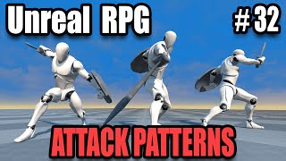 Attack Patterns & Combos for Enemy AI - Unreal Engine 4 Hack & Slash RPG #32