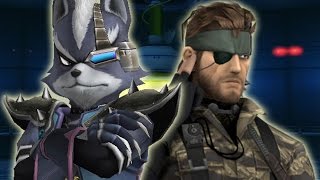 Wolf O'Donnell vs Big Boss. - All Star Death Smash (Star Fox vs Metal Gear)