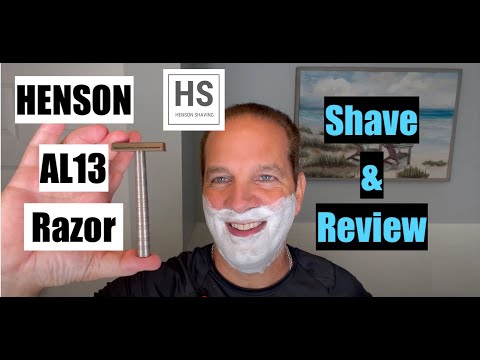 Henson AL13 Razor Shave and Review 4K