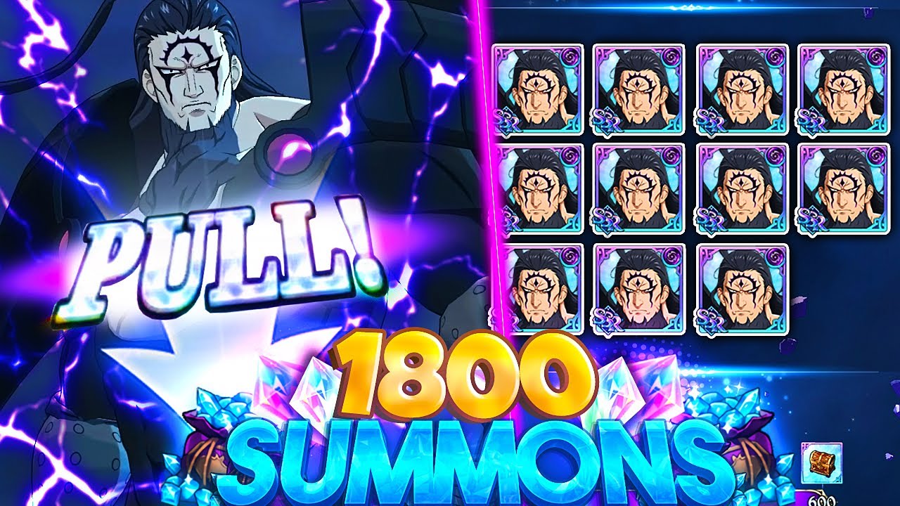 DEMON KING LIVE SUMMONS AND SHOWCASE!! | The Seven Deadly Sins: Grand