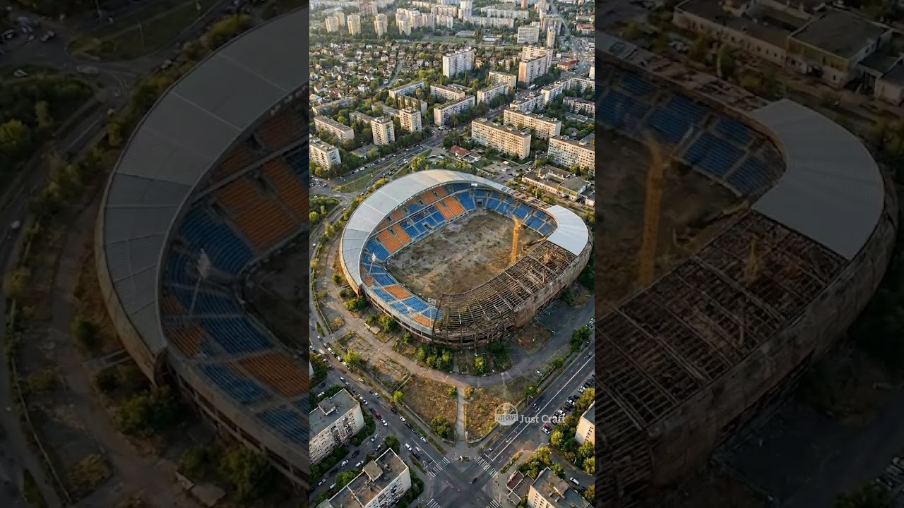 Football stadium transformation  