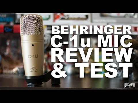 Behringer C-1u USB Microphone Review / Test