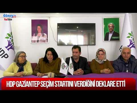 HDP Gaziantep seçim