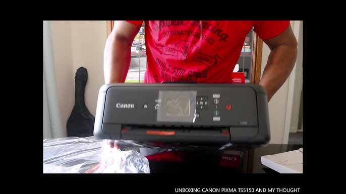 HOW TO CONNECT TO WI..FI, PRINT AND SCAN ON CANON TS5150 WITH SMARTPHONE 